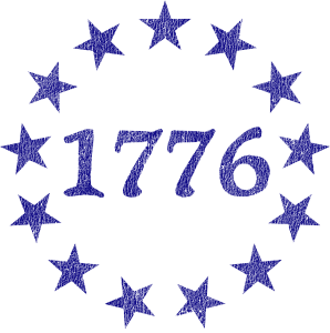 1776 Distressed Blue
