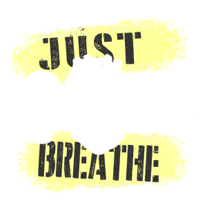 Just Breathe Gas Mask White