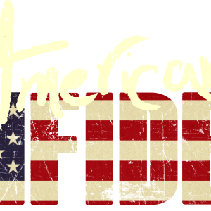 American Infidel Script White