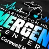 Farmington Hills Emergency Center Crewneck Sweatshirt in Black